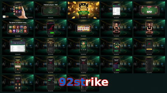 Main screen of 92Strike bet page for PK players