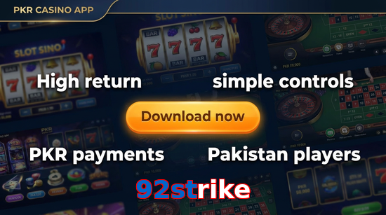 Main screen of 92Strike gamedownload page for PK players